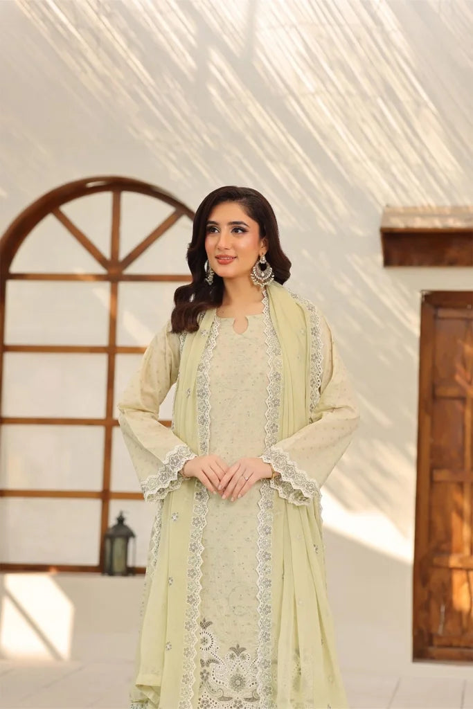 ZIVA Unstitched – 3 Piece – ZIV-005