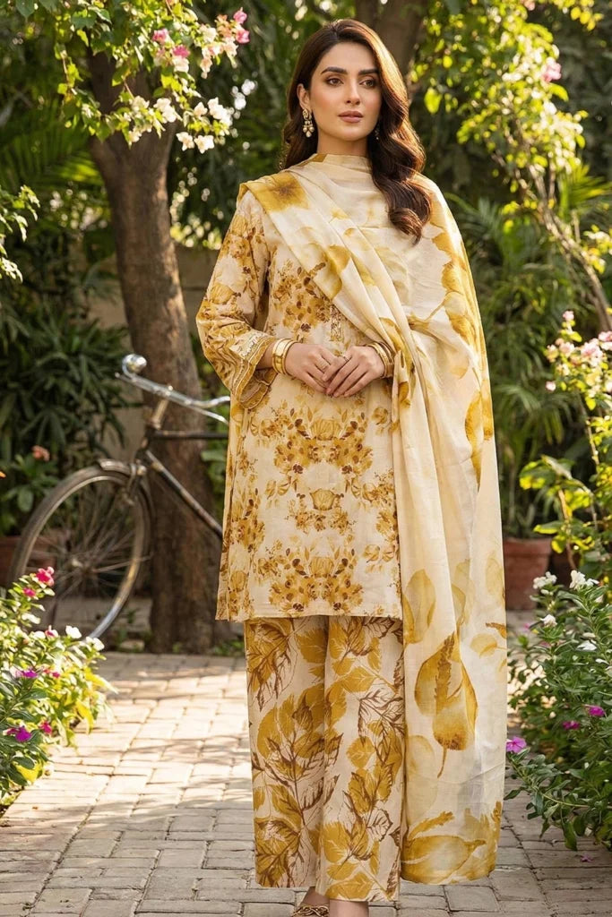 Dr Print Unstitched – Vol 6 – 3 Piece