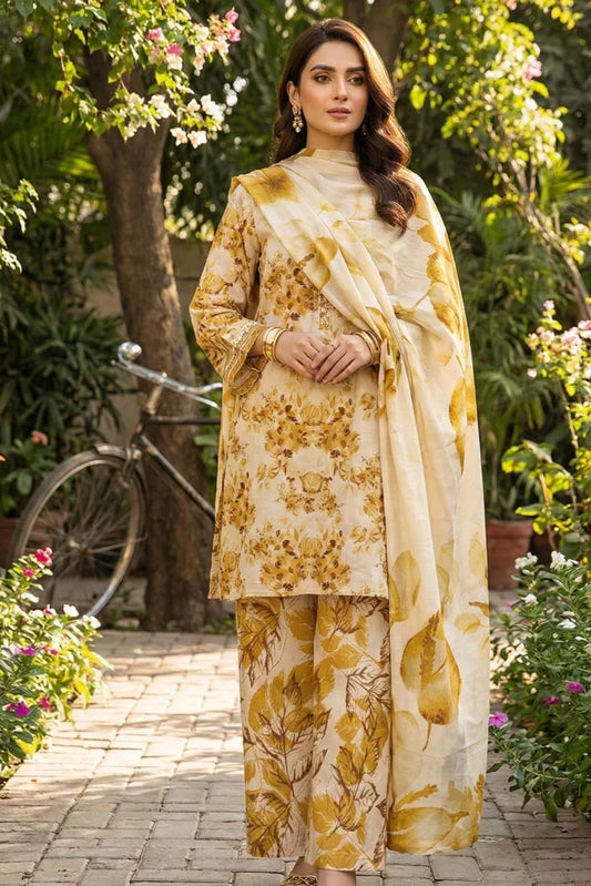 Dr Print Unstitched – Vol 6 – 3 Piece