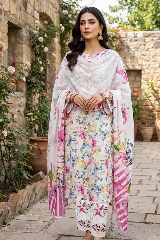 Dr Print Unstitched – Vol 6 – 3 Piece
